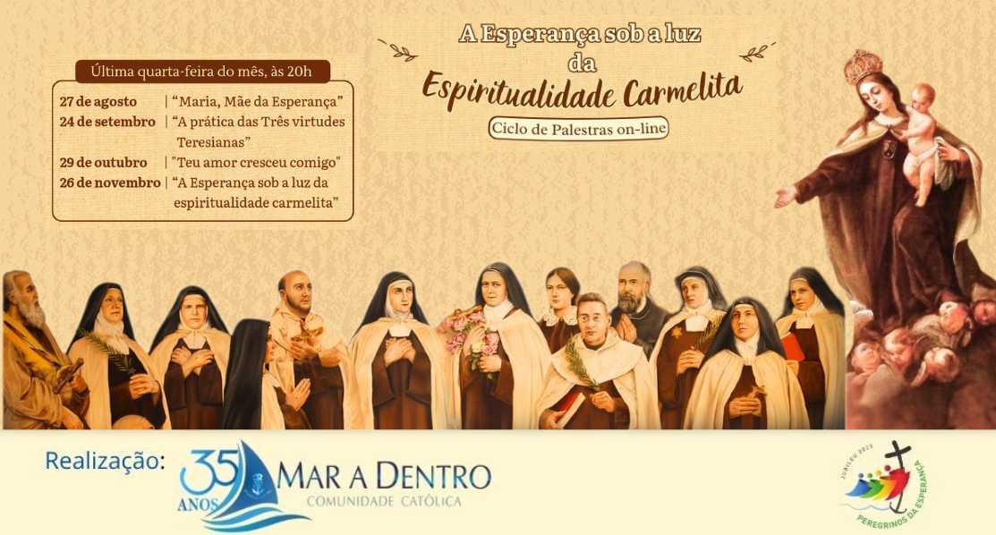 Espiritualidade Carmelita Ciclo Palestras Online 